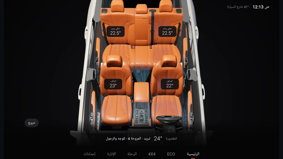 المقصورة من فوق