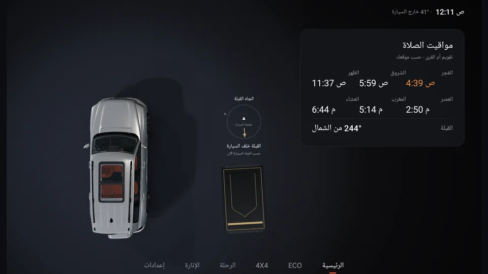 القبلة وأوقات الصلاة